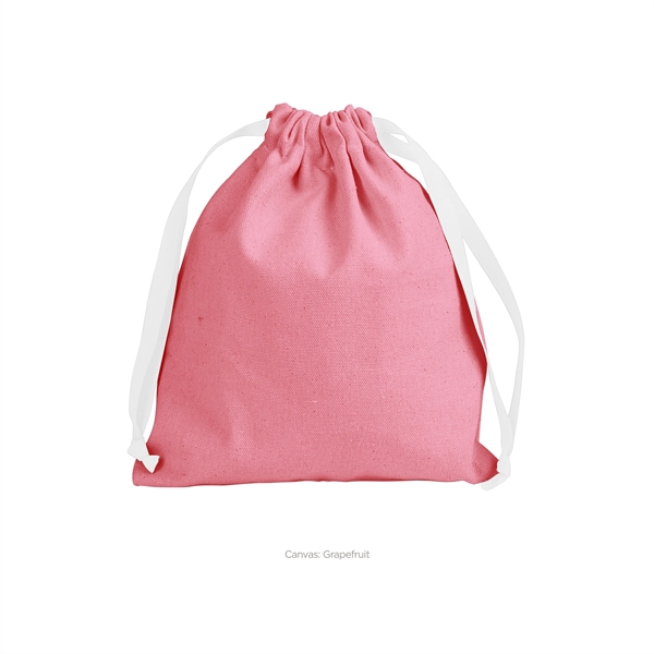 Simple large, flat canvas Goodie Four Shoes gift bag with a... from ASI 74710 Numo