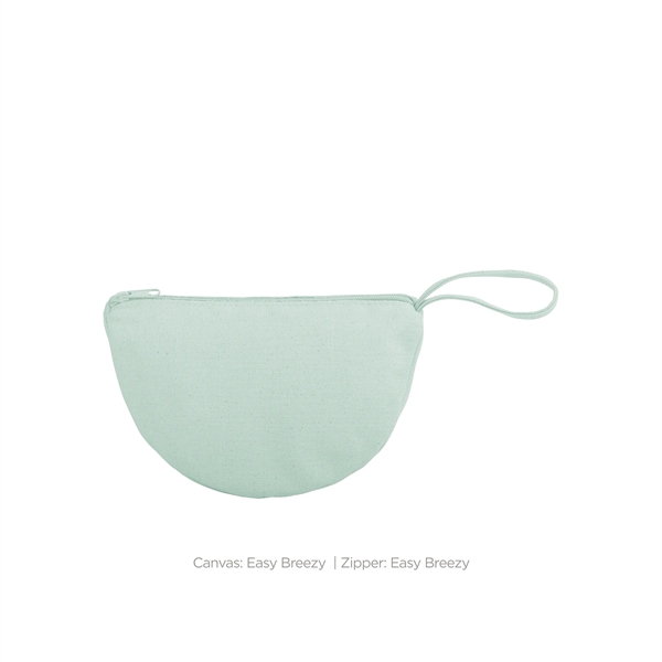 8.5" x 5.5" x 3.5" wedge-shaped natural, colored or denim canvas... from ASI 74710 Numo