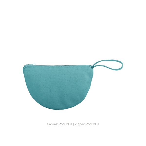 8.5" x 5.5" x 3.5" wedge-shaped natural, colored or denim canvas... from ASI 74710 Numo