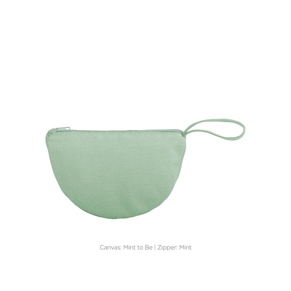 8.5" x 5.5" x 3.5" wedge-shaped natural, colored or denim canvas... from ASI 74710 Numo