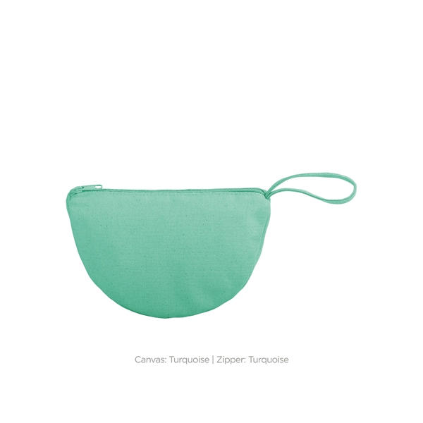 8.5" x 5.5" x 3.5" wedge-shaped natural, colored or denim canvas... from ASI 74710 Numo