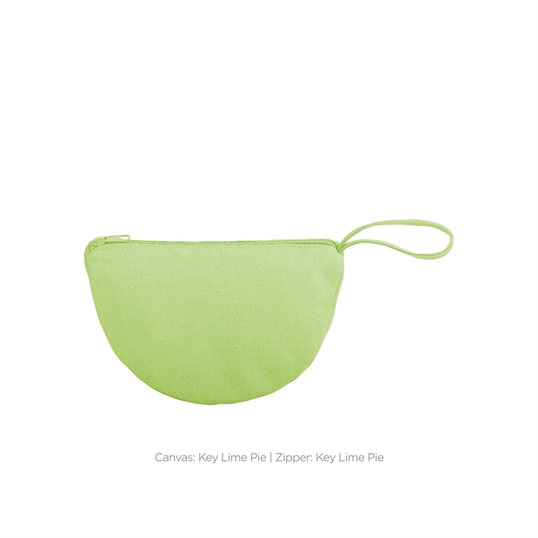 8.5" x 5.5" x 3.5" wedge-shaped natural, colored or denim canvas... from ASI 74710 Numo