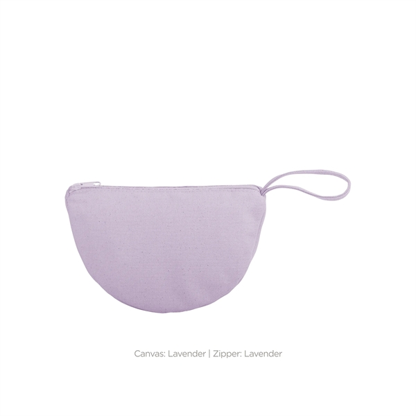 8.5" x 5.5" x 3.5" wedge-shaped natural, colored or denim canvas... from ASI 74710 Numo