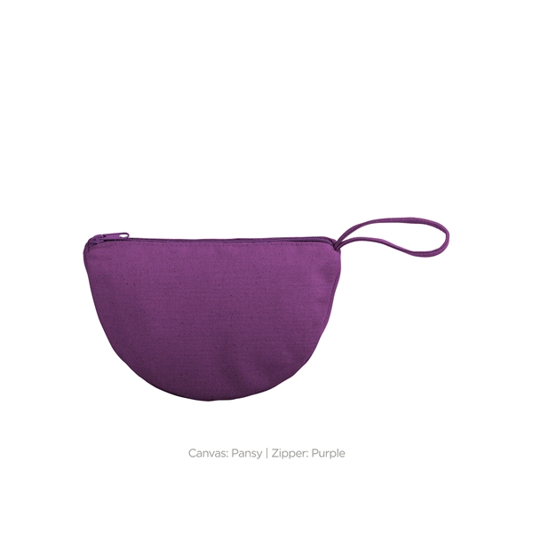 8.5" x 5.5" x 3.5" wedge-shaped natural, colored or denim canvas... from ASI 74710 Numo