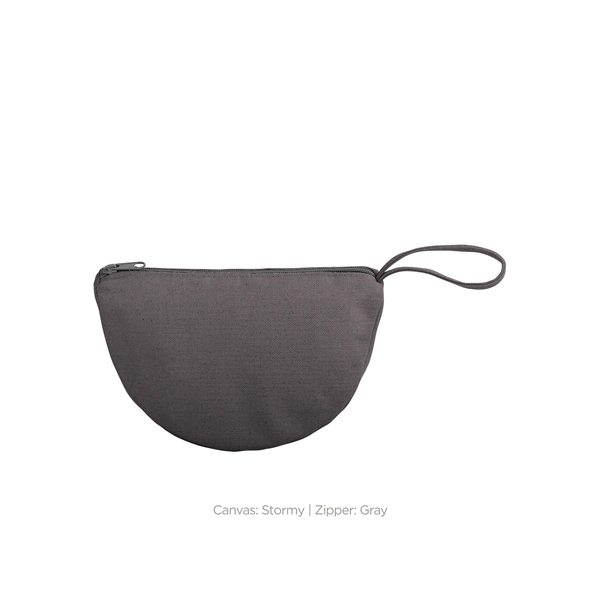 8.5" x 5.5" x 3.5" wedge-shaped natural, colored or denim canvas... from ASI 74710 Numo