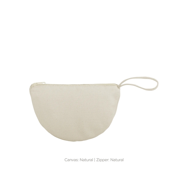 8.5" x 5.5" x 3.5" wedge-shaped natural, colored or denim canvas... from ASI 74710 Numo