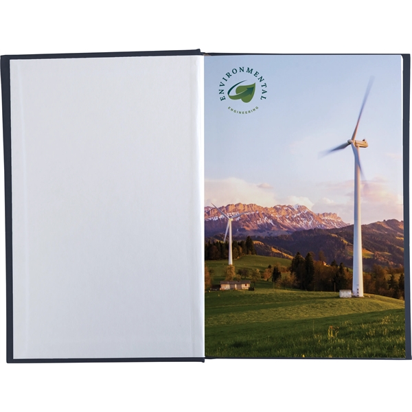 Americana™ journal with full-color tip-in, debossed imprint, 80 sheets lined paper... from ASI 91340 Journalbooks/Timeplanner Calendars