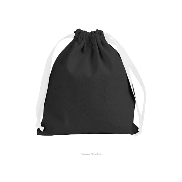 Simple large, flat canvas Goodie Four Shoes gift bag with a... from ASI 74710 Numo