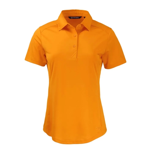 Women's polo with short sleeves, moisture-wicking performance UPF 50+ protection, and... from ASI 47965 Cutter & Buck