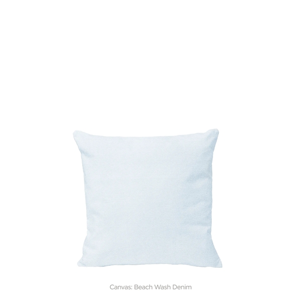 14" square natural, colored or denim pillowcase with zippered closure.... from ASI 74710 Numo