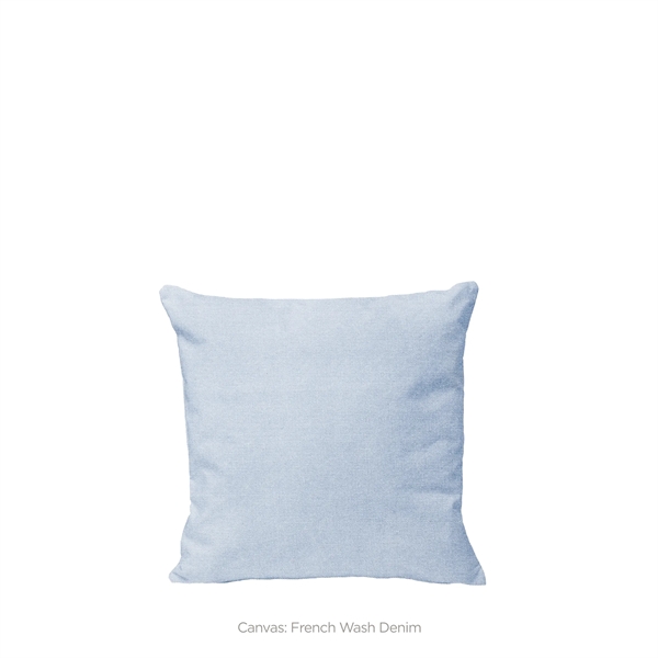14" square natural, colored or denim pillowcase with zippered closure.... from ASI 74710 Numo