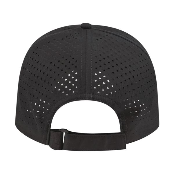 Six panel structured cap with perforated sides and back, UV protection,... from ASI 43792 Cap America Inc