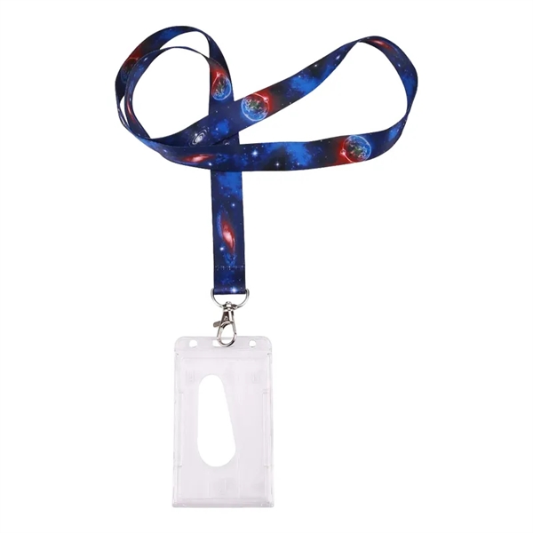 Sublimated polyester lanyard available in several colors and sizes for various... from ASI 37218 Athena Promo (tm)