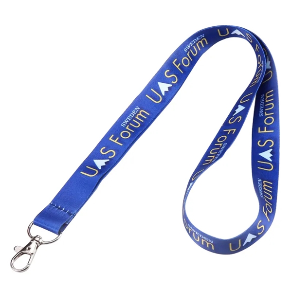 Sublimated polyester lanyard available in several colors and sizes for various... from ASI 37218 Athena Promo (tm)