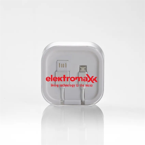 USB-C to USB-A fast charging cable in clear white plastic case.... from ASI 68190 Lungsal / Lungsal