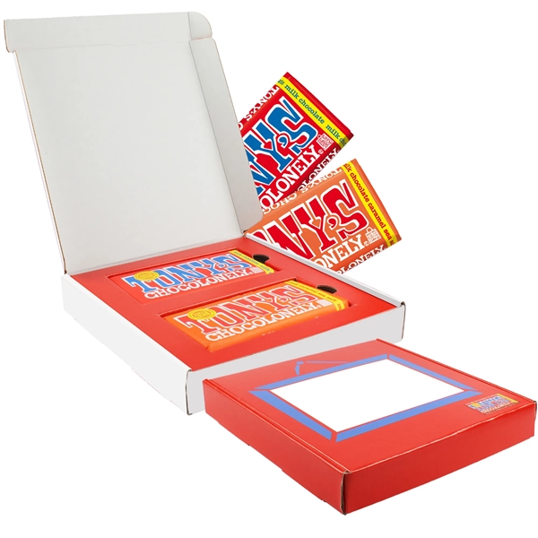 Large Chocolate Bar Mailer Gift Box; includes Milk Chocolate (6.35 oz)... from ASI 71685 Midnite Snax®