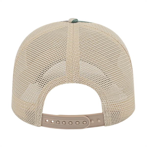 Woodland six-panel unstructured chino twill and washed mesh cap with adjustable... from ASI 43792 Cap America Inc