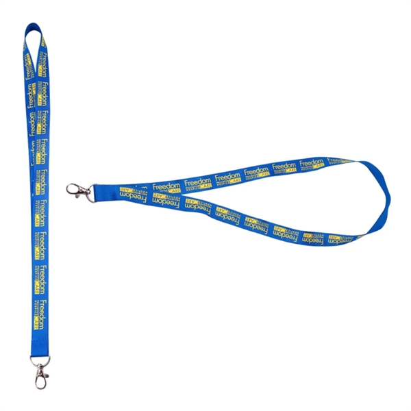 Polyester lanyard with multiple color, size and customization options.... from ASI 37218 Athena Promo (tm)