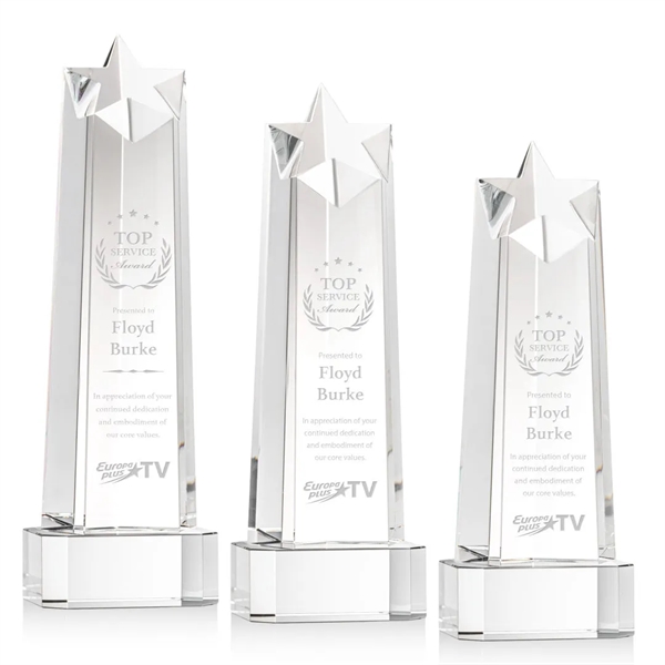 The Delaware Star Award on Base is an inspiring thick Optical... from ASI 84592 St Regis Group / St Regis