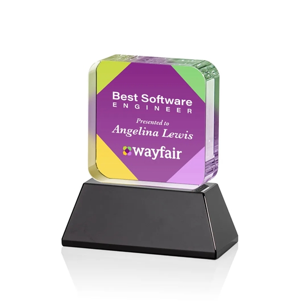 Flamborough VividPrint™ Award on Base - Black... from ASI 84592 St Regis Group / St Regis