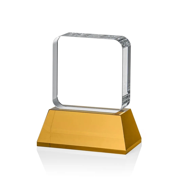 Flamborough VividPrint™ Award on Base - Amber... from ASI 84592 St Regis Group / St Regis