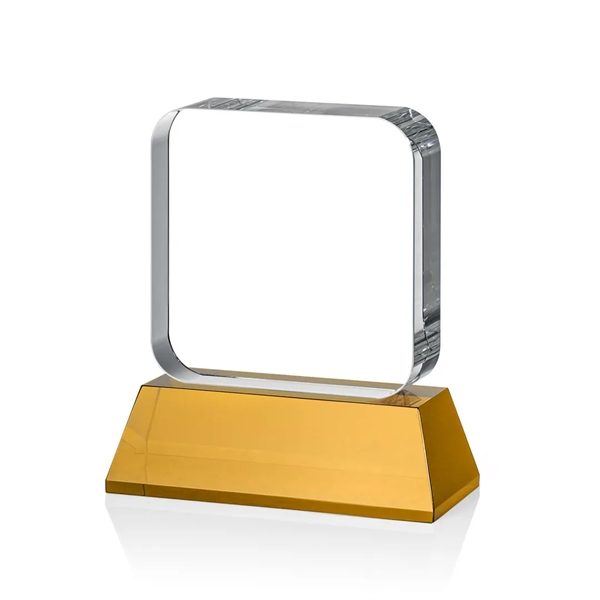 Flamborough VividPrint™ Award on Base - Amber... from ASI 84592 St Regis Group / St Regis