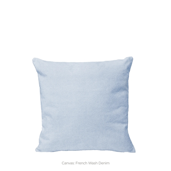 16" square natural, colored or denim pillowcase with zippered closure.... from ASI 74710 Numo