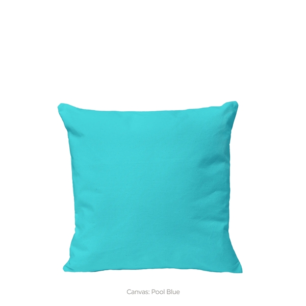 16" square natural, colored or denim pillowcase with zippered closure.... from ASI 74710 Numo