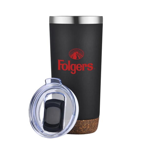 Kira Vacuum Tumbler w/Cork Bottom - 22oz... from ASI 84592 St Regis Group