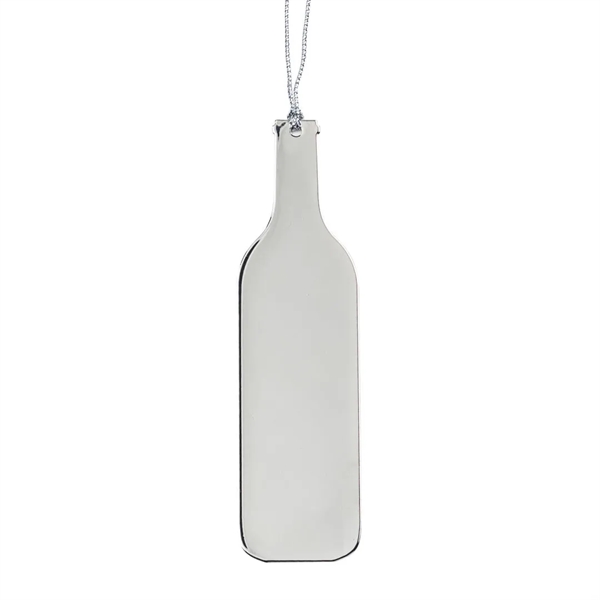 Stainless steel ornament in the shape of a wine bottle.... from ASI 84592 St Regis Group