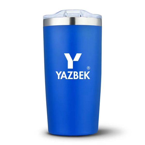 Powder Coated Double Wall Stainless Steel Tumbler... from ASI 84592 St Regis Group