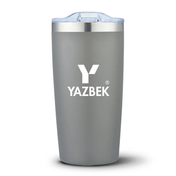 Powder Coated Double Wall Stainless Steel Tumbler... from ASI 84592 St Regis Group