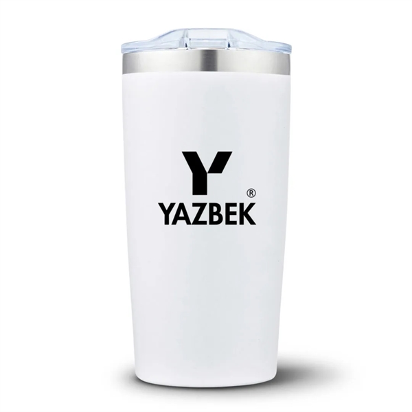 Powder Coated Double Wall Stainless Steel Tumbler... from ASI 84592 St Regis Group