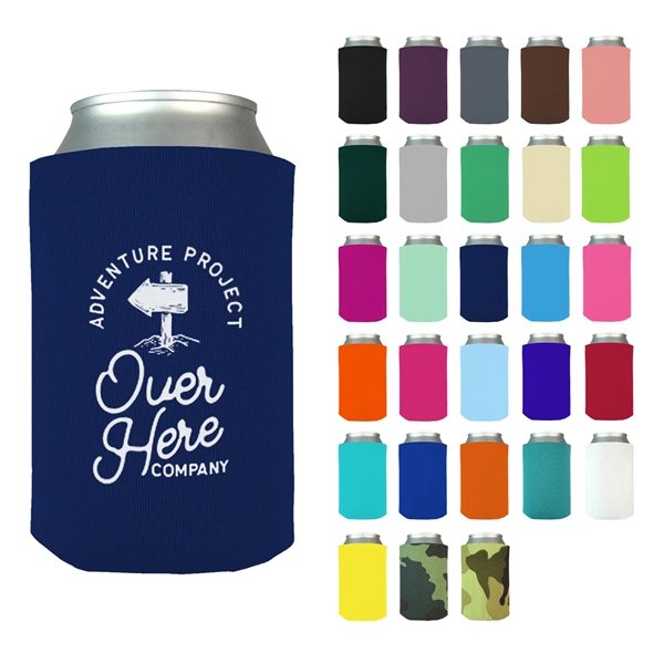 Classic Can Cooler made from premium quality 1/8" thick high-density foam.... from ASI 79840 The Proinnovative Line / Proinnovative Line