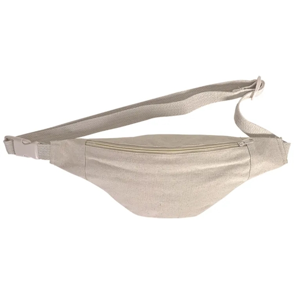 Eco-Friendly Cotton Fanny Pack, 6"H x 16"W x 3"D, Cotton, 5... from ASI 67557 LimeLight Ent