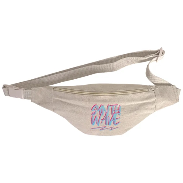 Eco-Friendly Cotton Fanny Pack, 6"H x 16"W x 3"D, Cotton, 5... from ASI 67557 LimeLight Ent