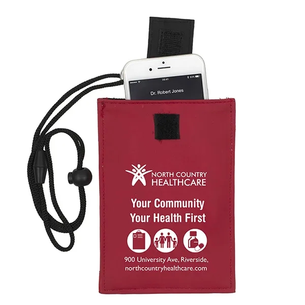 4 1/4" x 6 1/4" PVC and vinyl zippered wallet with... from ASI 62660 Innovation Line