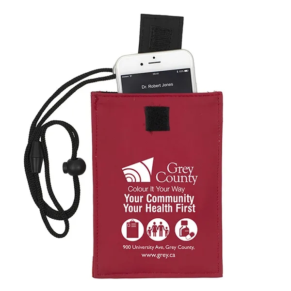 4 1/4" x 6 1/4" PVC and vinyl zippered wallet with... from ASI 62660 Innovation Line