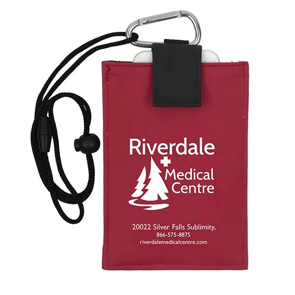 4 1/4" x 6 1/4" PVC and vinyl zippered wallet with... from ASI 62660 Innovation Line