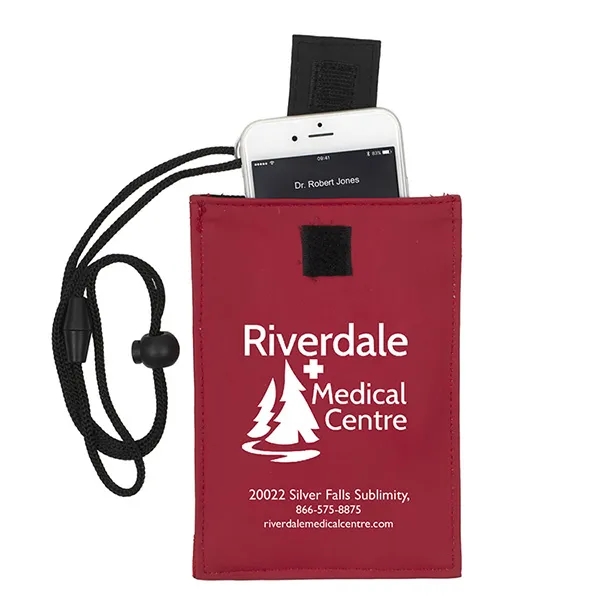 4 1/4" x 6 1/4" PVC and vinyl zippered wallet with... from ASI 62660 Innovation Line