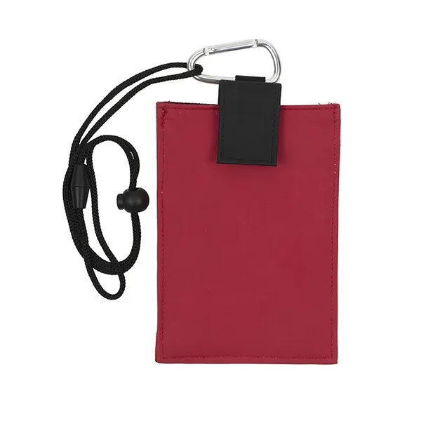 4 1/4" x 6 1/4" PVC and vinyl zippered wallet with... from ASI 62660 Innovation Line