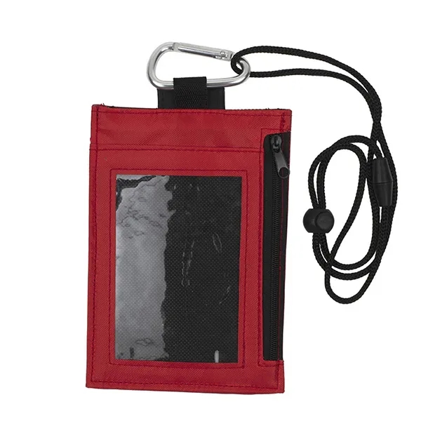 4 1/4" x 6 1/4" PVC and vinyl zippered wallet with... from ASI 62660 Innovation Line