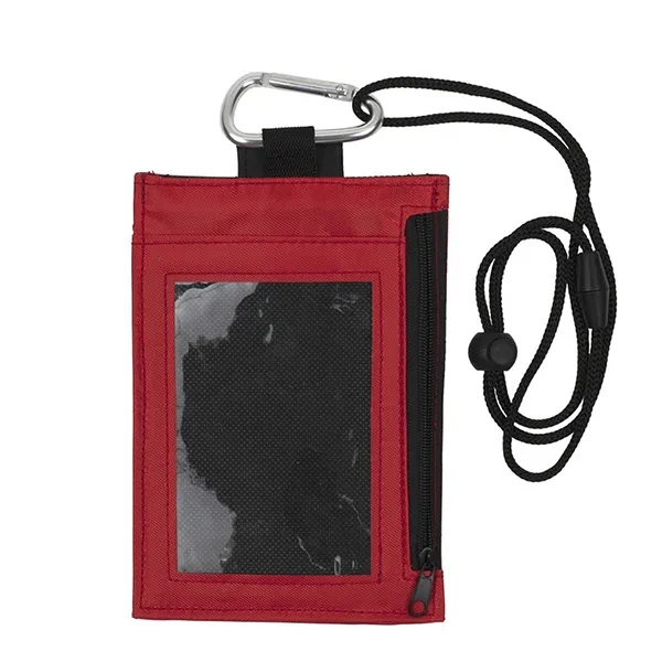 4 1/4" x 6 1/4" PVC and vinyl zippered wallet with... from ASI 62660 Innovation Line