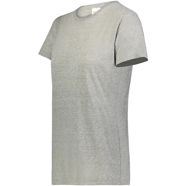 Ladies All-Day Core Basic Tri-Blend Tee made from a blend of... from ASI 37461 Augusta Sportswear
