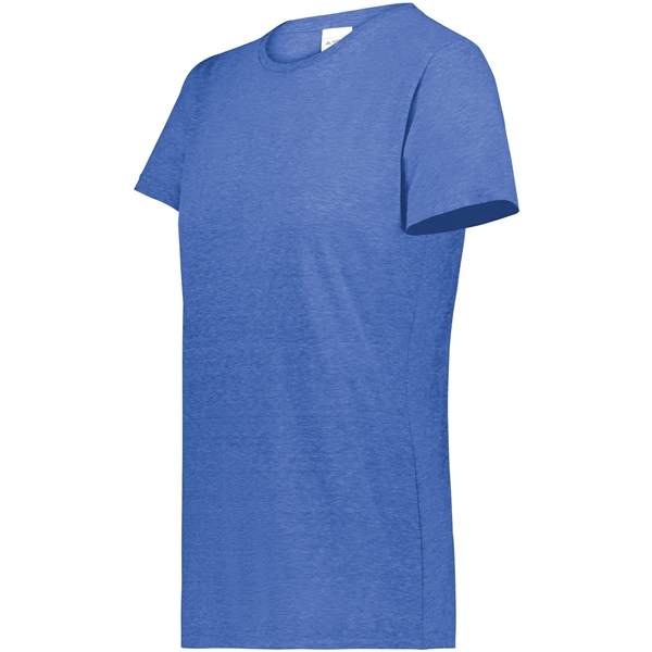 Ladies All-Day Core Basic Tri-Blend Tee made from a blend of... from ASI 37461 Augusta Sportswear