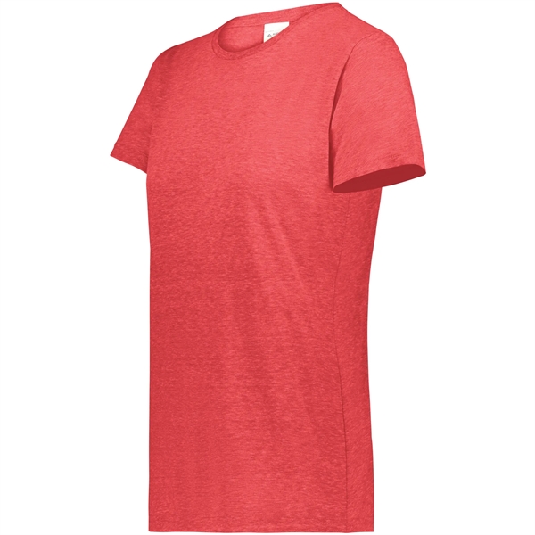 Ladies All-Day Core Basic Tri-Blend Tee made from a blend of... from ASI 37461 Augusta Sportswear