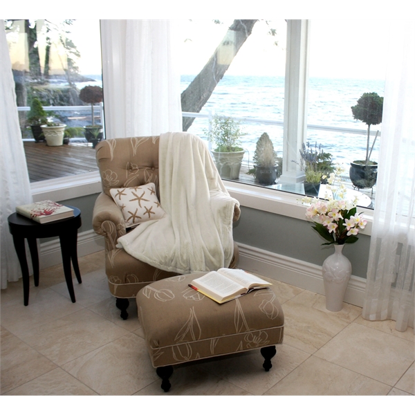 The Opulence throw is sumptuous, providing a level of cozy that... from ASI 79750 Pro Towels / Palmetto Blanket Company