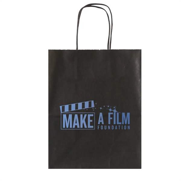 Solid Tinted Kraft Shopping Bags... from ASI 75731 PWS / Pacific Western Sales/PWS