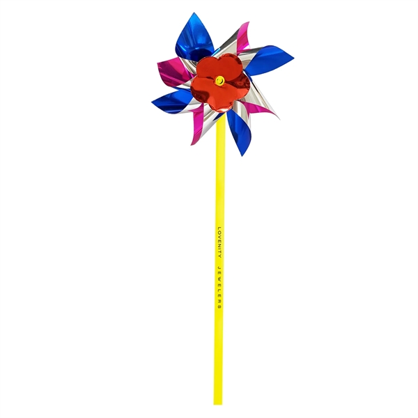 Pinwheel. Economical 4" spinning head with strong, USA made 11" stick.... from ASI 79840 The Proinnovative Line / Proinnovative Line