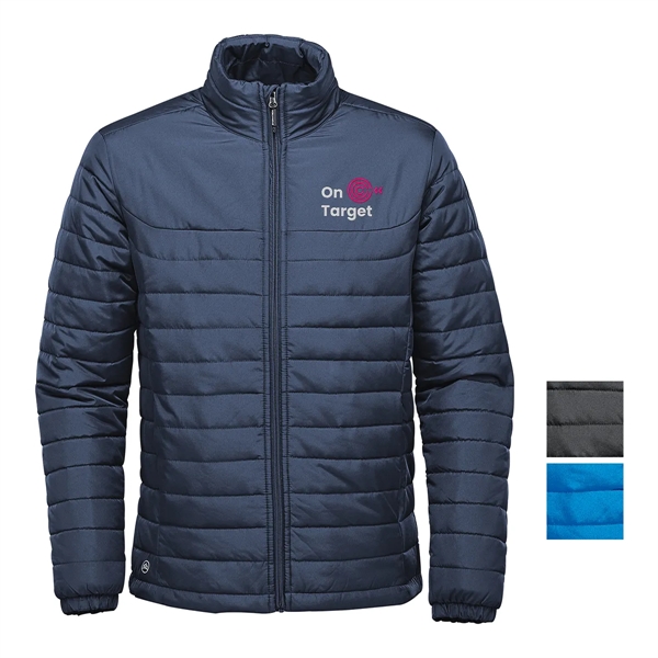 Quilted jacket with a water-repellent finish, quilted body, internal full-length storm... from ASI 61125 Hit Promotional Products / Hit®